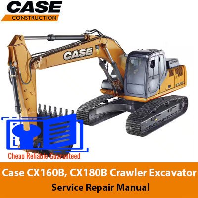 Case CX160B Crawler Excavator Case CX180B Crawler Excavator
