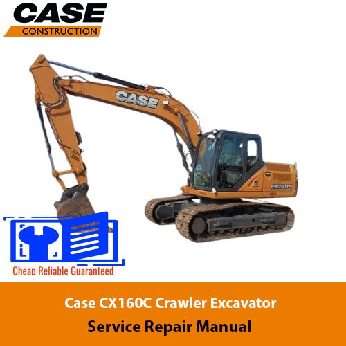 Case CX160C Crawler Excavator Service Repair Manual