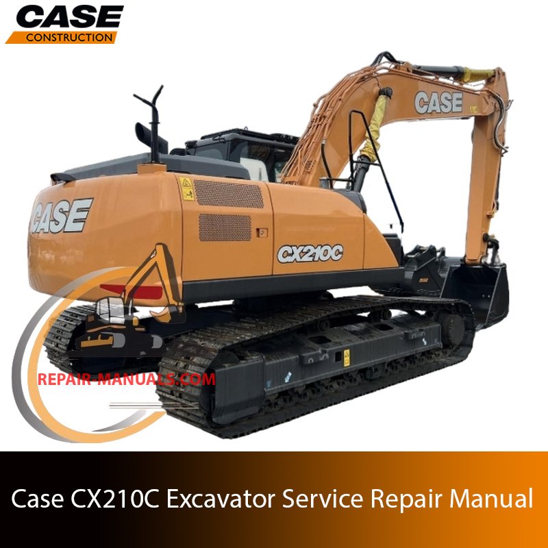 Service repair manual for Case CX210C Excavator