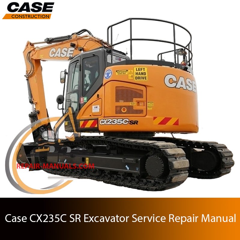 Service repair manual for case cx235c sr Excavator