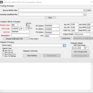 Overview of NEW Cummins Incal Tool v9 software installation, highlighting activation features and setup process