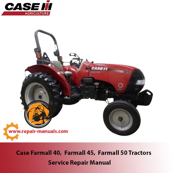 Illustrated service repair manual for Case Farmall 40
