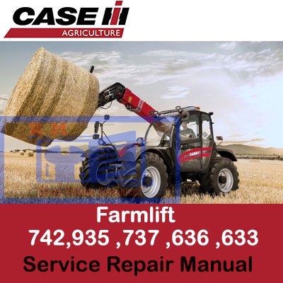Comprehensive service manual for Case Farmlift 633