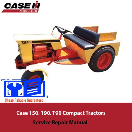 Comprehensive service manual for Case 150