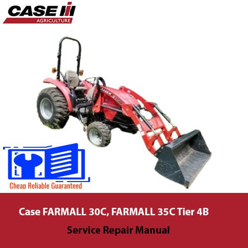 Case FARMALL 30C and 35C tractor service repair manual