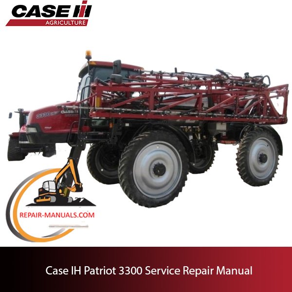 Case 3300 sprayer service repair manual