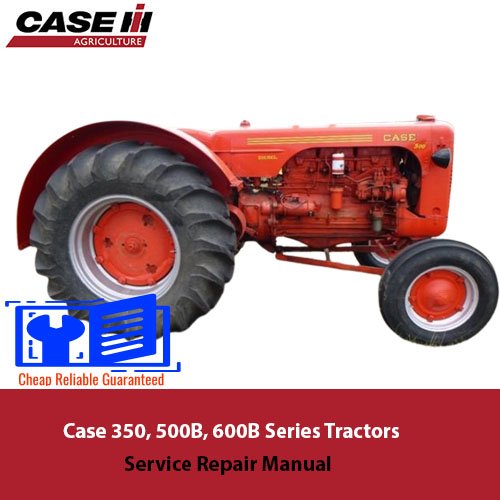 Service repair manual for Case 350