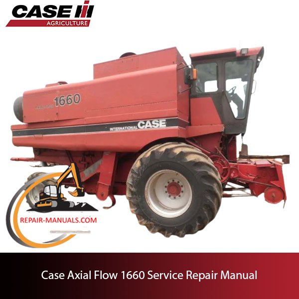 Case IH Axial Flow 1660 Service Repair Manual cover