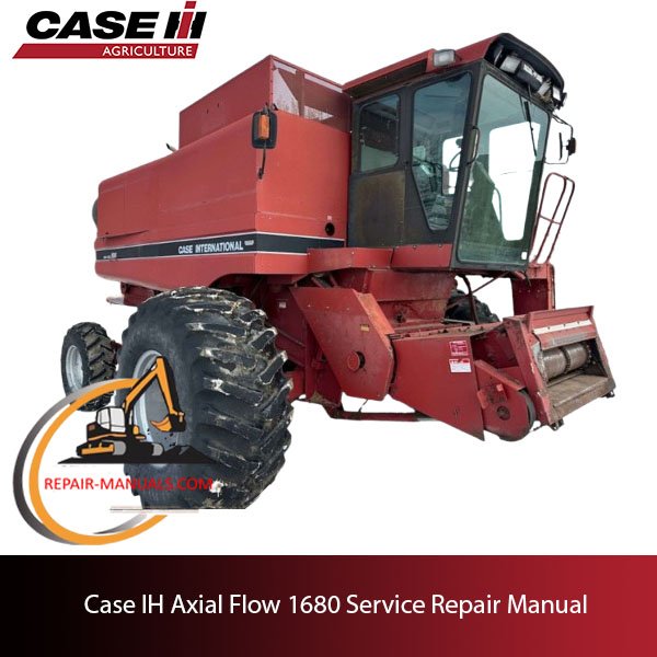 Service Repair Manual cover for Case IH Axial Flow 1680