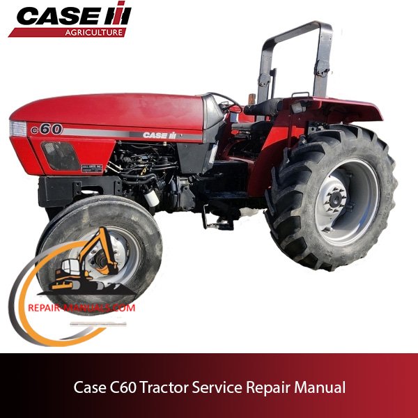 Case C60 tractor repair manual cover