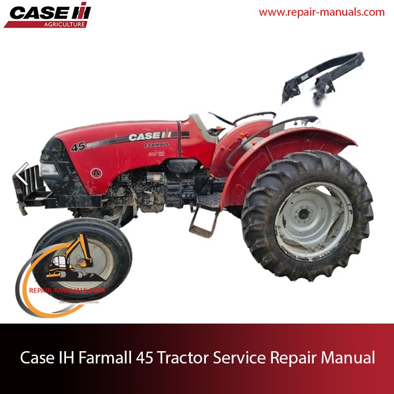 Case IH Farmall 45 tractor service repair manual