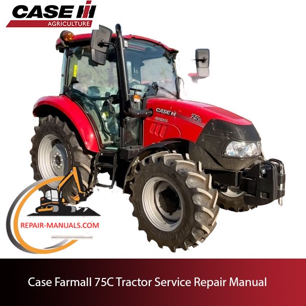 Case Farmall 75C tractor service repair manual