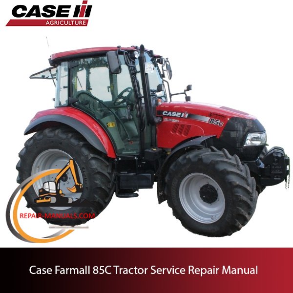 Case Farmall 85C tractor service repair manual