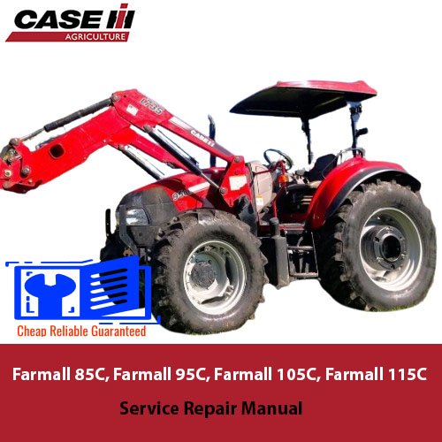 Comprehensive service manual for Case Farmall 85C