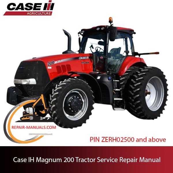 Case IH Magnum 200 Tractor service repair manual