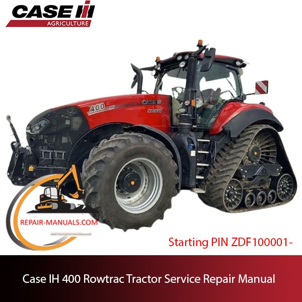 the service repair manual for Case IH 400 Rowtrac Tractor
