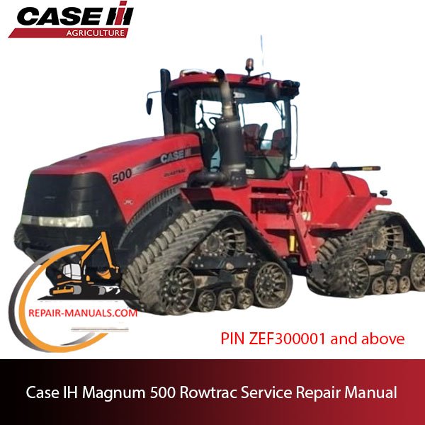 Case IH 500 Rowtrac tractor service repair manual
