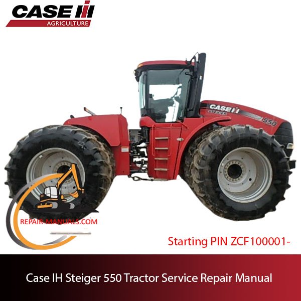 Case IH Steiger 550 Tractor service repair manual
