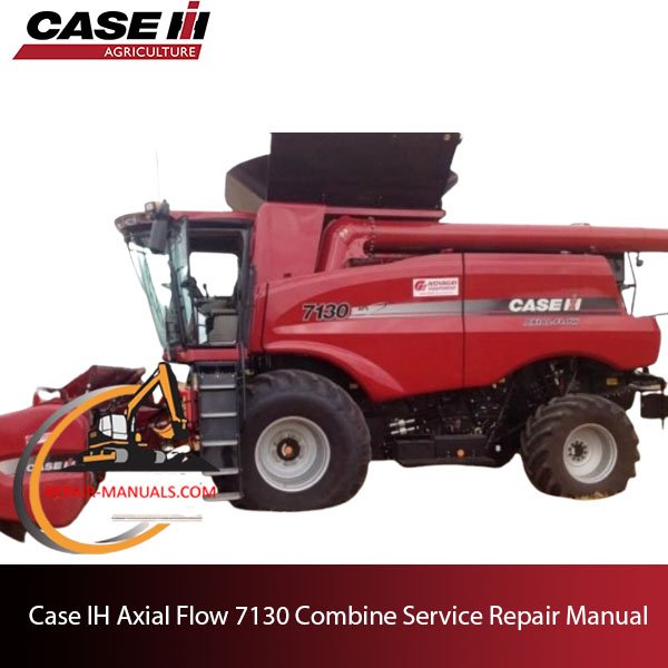 Case 7130 combine service repair manual