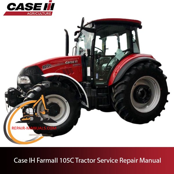 Case IH Farmall 105C tractor service repair manual