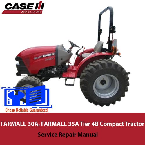 Case FARMALL 30A and 35A tractor service repair manual