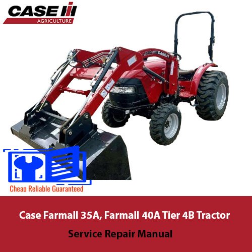 Case Farmall 35A and 40A tractor service repair manual