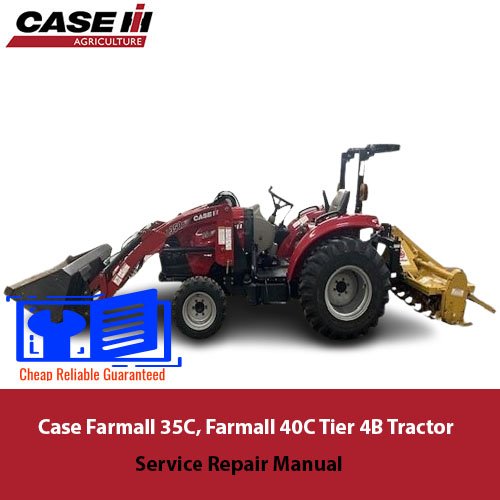Case Farmall 35C and 40C tractor service repair manual