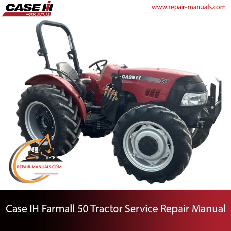 Case IH Farmall 50 tractor service repair manual