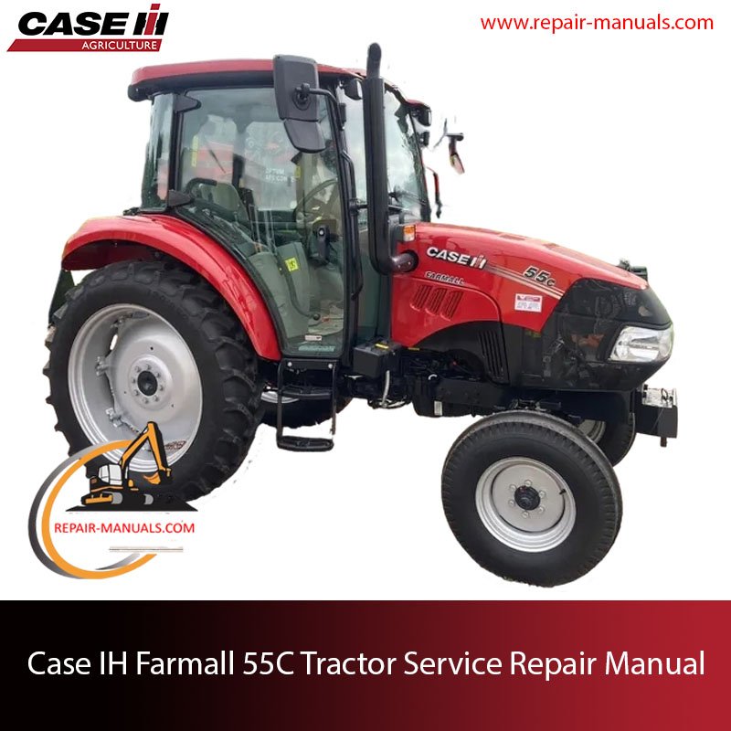 Service repair manual for Case IH Farmall 55C tractor