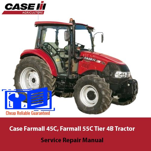 Comprehensive repair manual for Case Farmall 55C