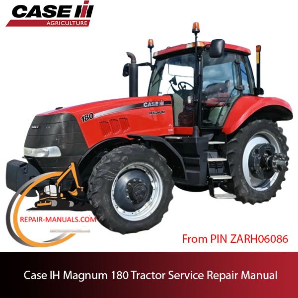 Case IH Magnum 180 Tractor service repair manual