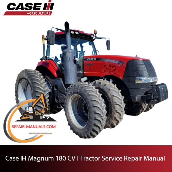 service repair manual for Case IH Magnum 180 CVT Tractor