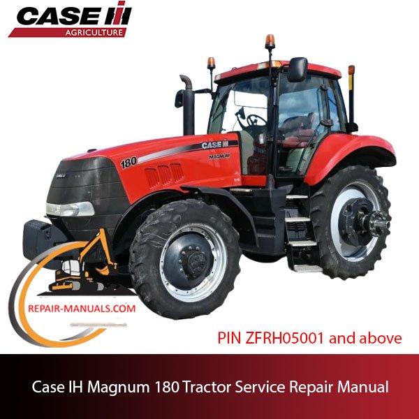 Case IH Magnum 180 tractor service repair manual