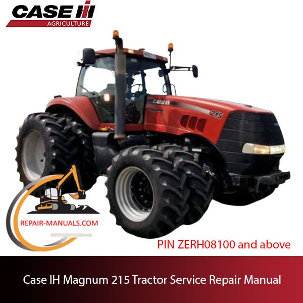 the service repair manual for Case IH Magnum 215 tractor