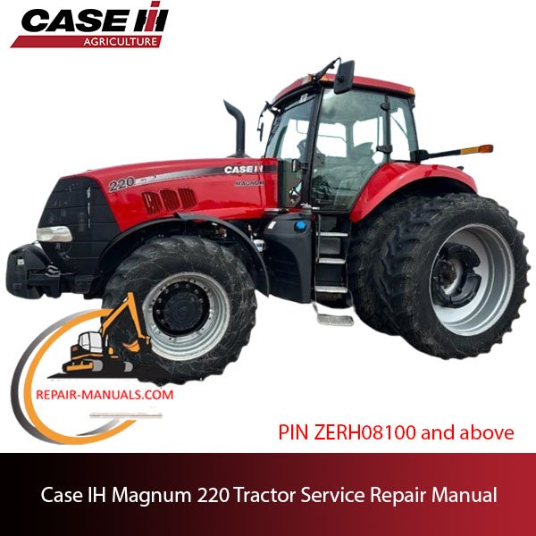 Case IH Magnum 220 tractor service repair manual