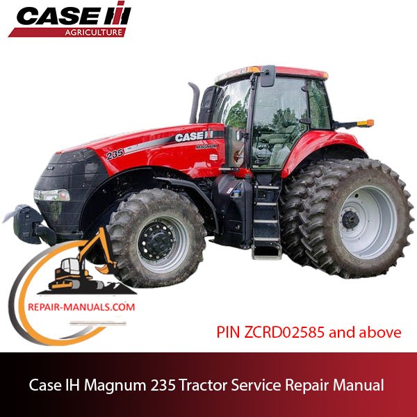 Case IH Magnum 235 tractor service repair manual