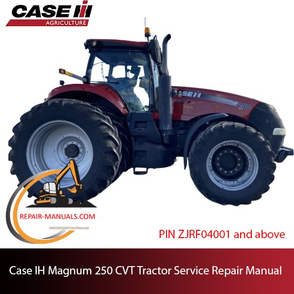 Case IH Magnum 250 CVT Tractor service repair manual