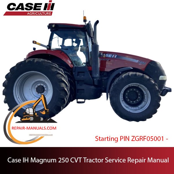 Case IH Magnum 250 CVT Tractor service repair manual
