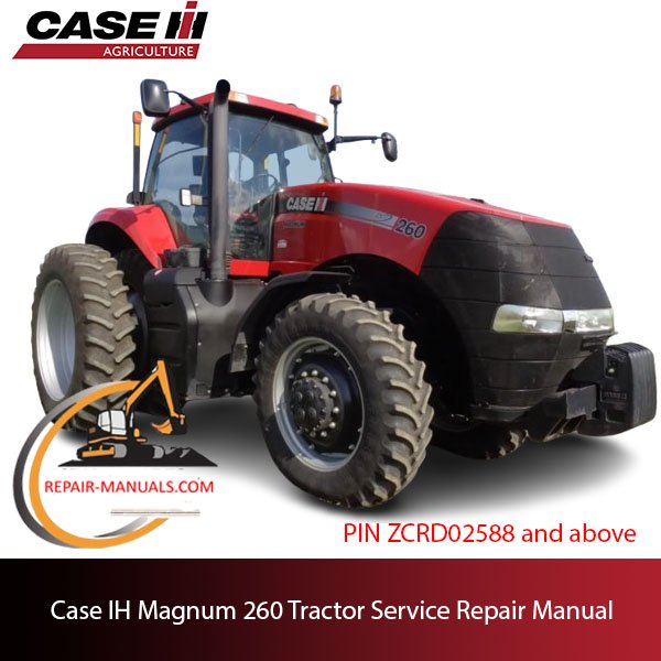 Case IH Magnum 260 tractor service repair manual