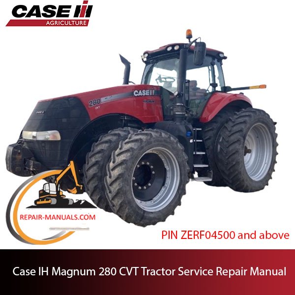 Case IH Magnum 280 CVT service repair manual