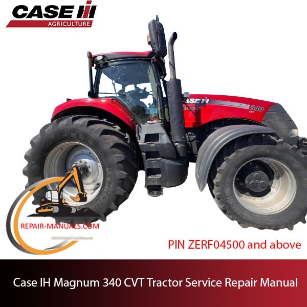 Case IH Magnum 340 CVT Tractor service repair manual
