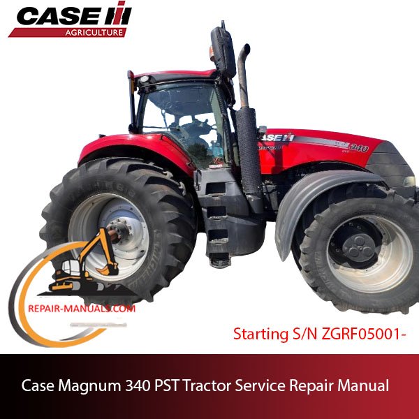 the service repair manual for Case IH Magnum 340 tractor
