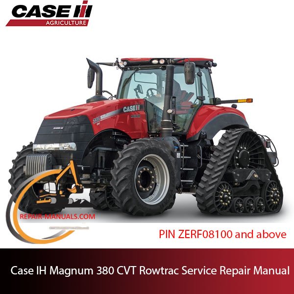 service repair manual for Case IH Magnum 380 Rowtrac tractor