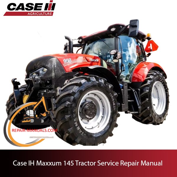 Case IH Maxxum 145 tractor service repair manual