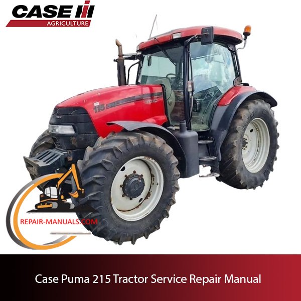 Case Puma 115 tractor service repair manual