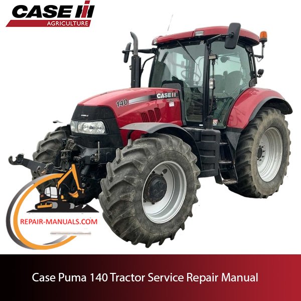 Case Puma 140 tractor service repair manual