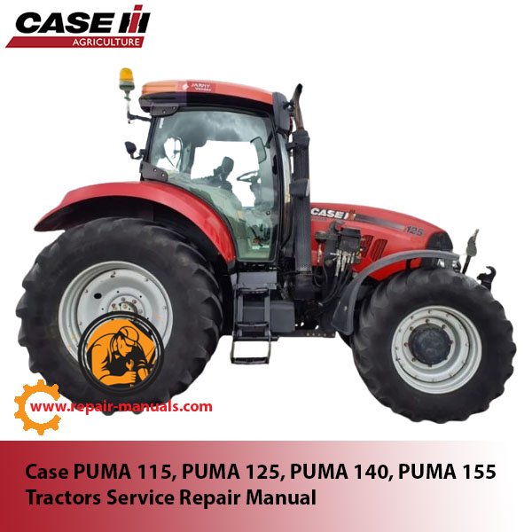 Comprehensive service manual for Case PUMA 115