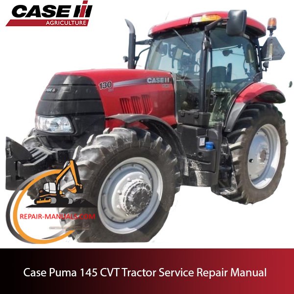 Case Puma 145 CVT tractor service repair manual