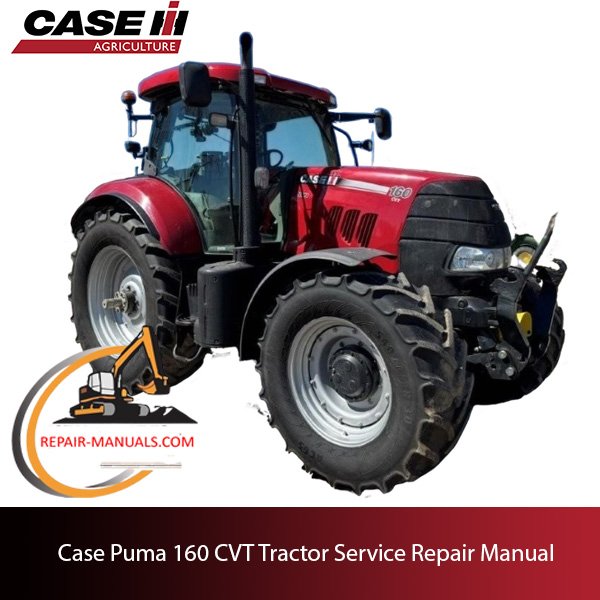 Case Puma 160 CVT tractor service repair manual