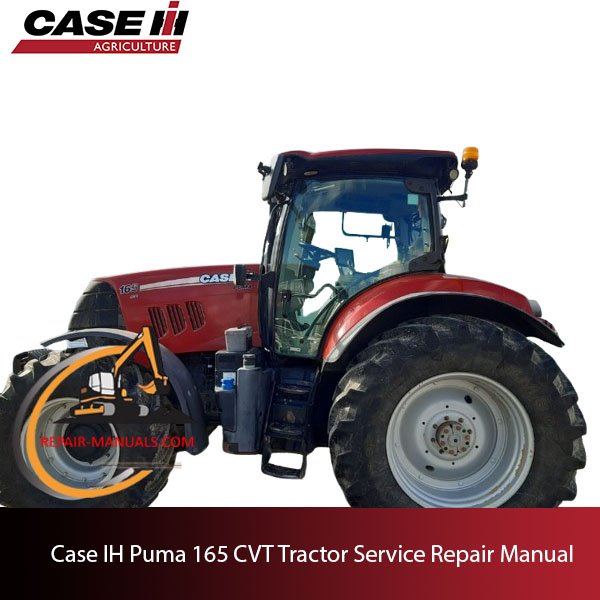 Case IH Puma 165 CVT Tractor service repair manual